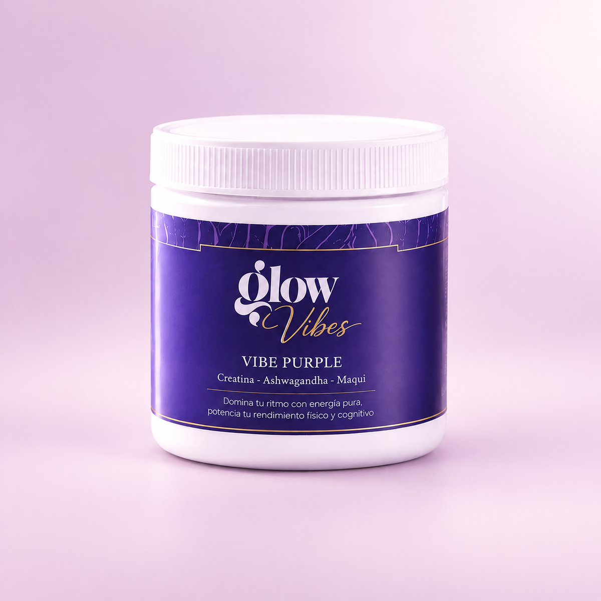 Vibe Purple: Creatina + Ashwagandha + Maqui