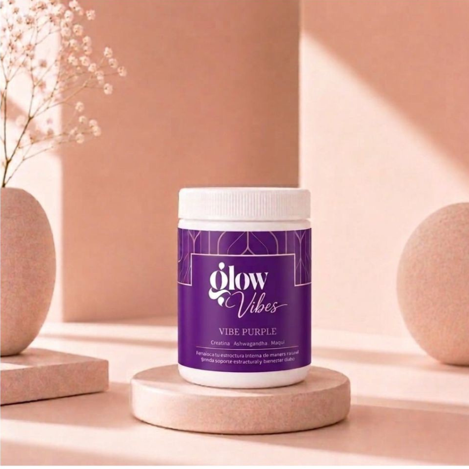 Vibe Purple : Creatina + Ashwagandha + Maqui