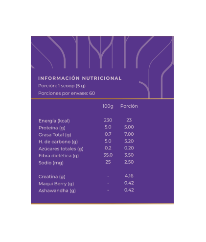 Vibe Purple : Creatina + Ashwagandha + Maqui