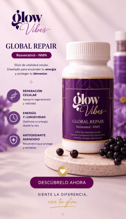 Global Repair   :   NMN + Resveratrol